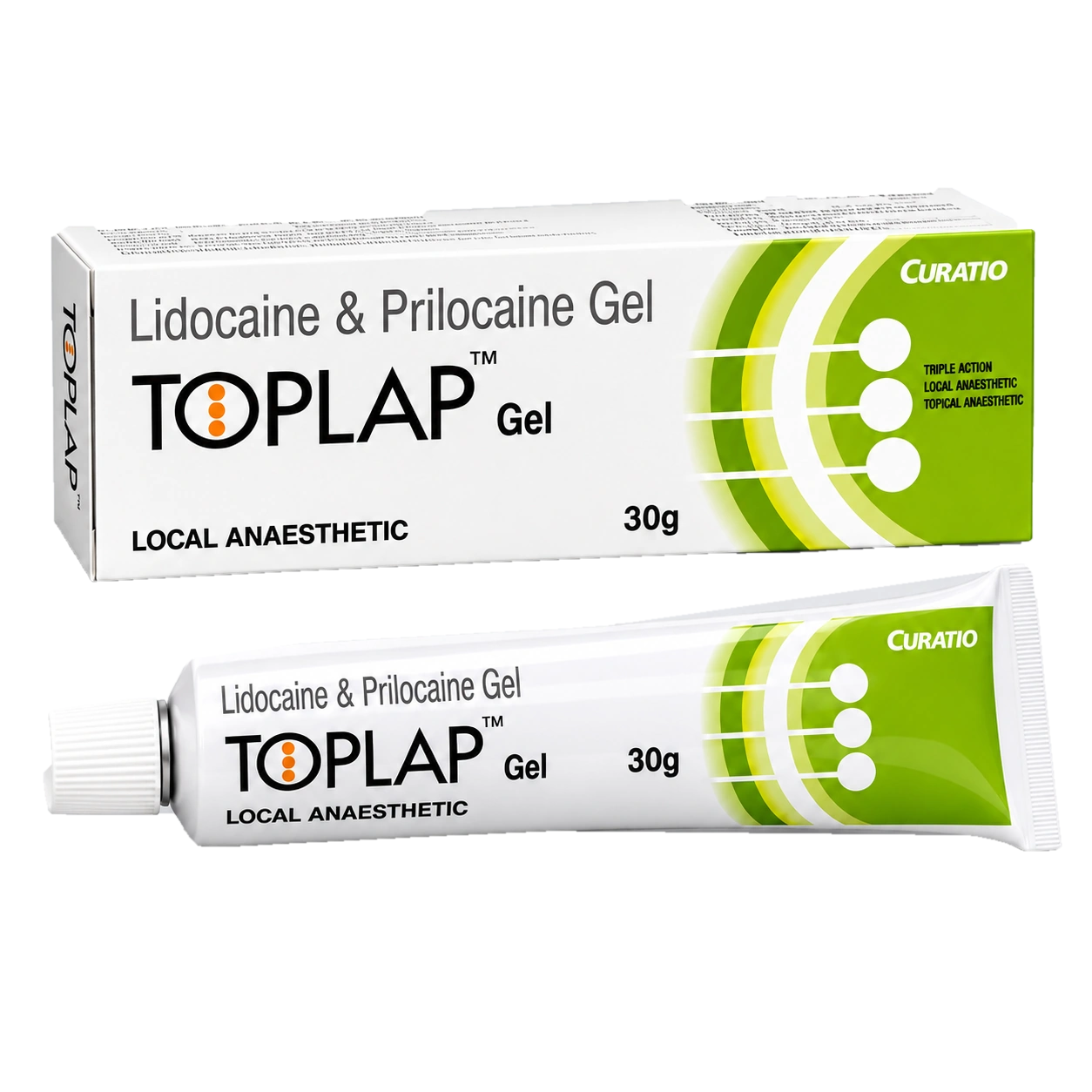Lidocaine and prilocaine gel product